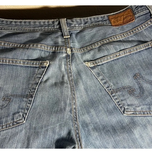 Adriano Goldschmied The Protege Women Blue Jeans Destroyed Heel 38x32 - Picture 15 of 16